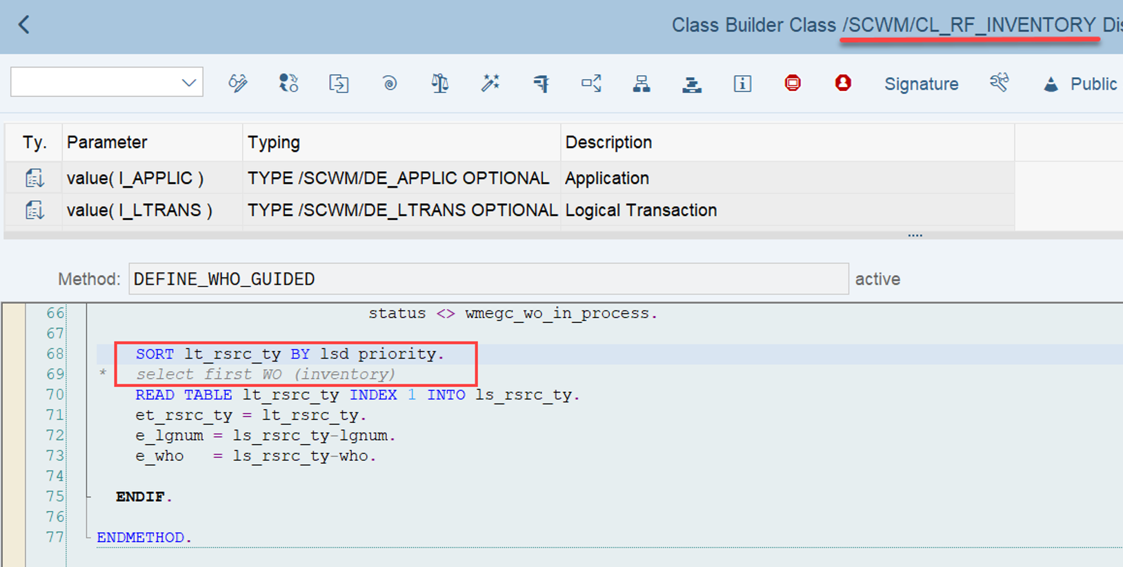 SAP EWM Latest Start Date LSD_04